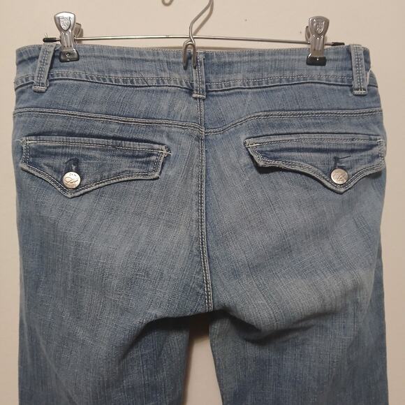 Vintage Y2K Chiqle Wide Leg Denim Jeans Boho Trendy Size 9/29 - Picture 5 of 11